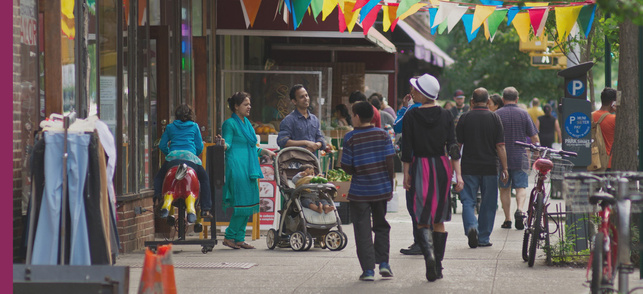 In Jackson Heights