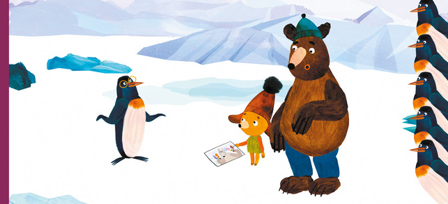 Les Ours gloutons au Pôle Nord 