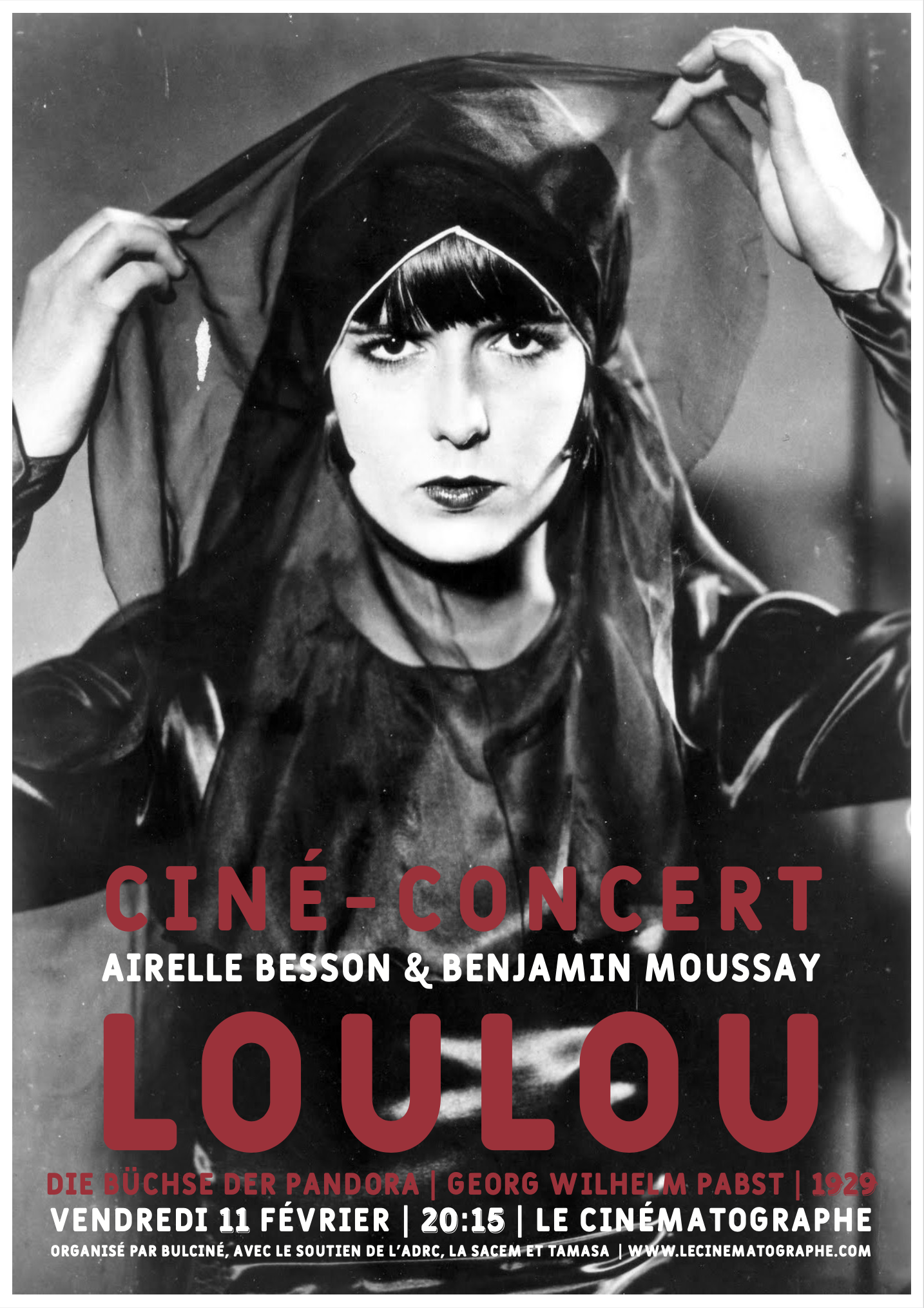 CINÉ-CONCERT • Airelle Besson Duo joue sur Loulou  CINÉ-CONCERT • Airelle Besson Duo joue sur Loulou