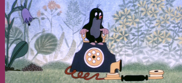 La petite taupe et le téléphone La petite taupe et le téléphone