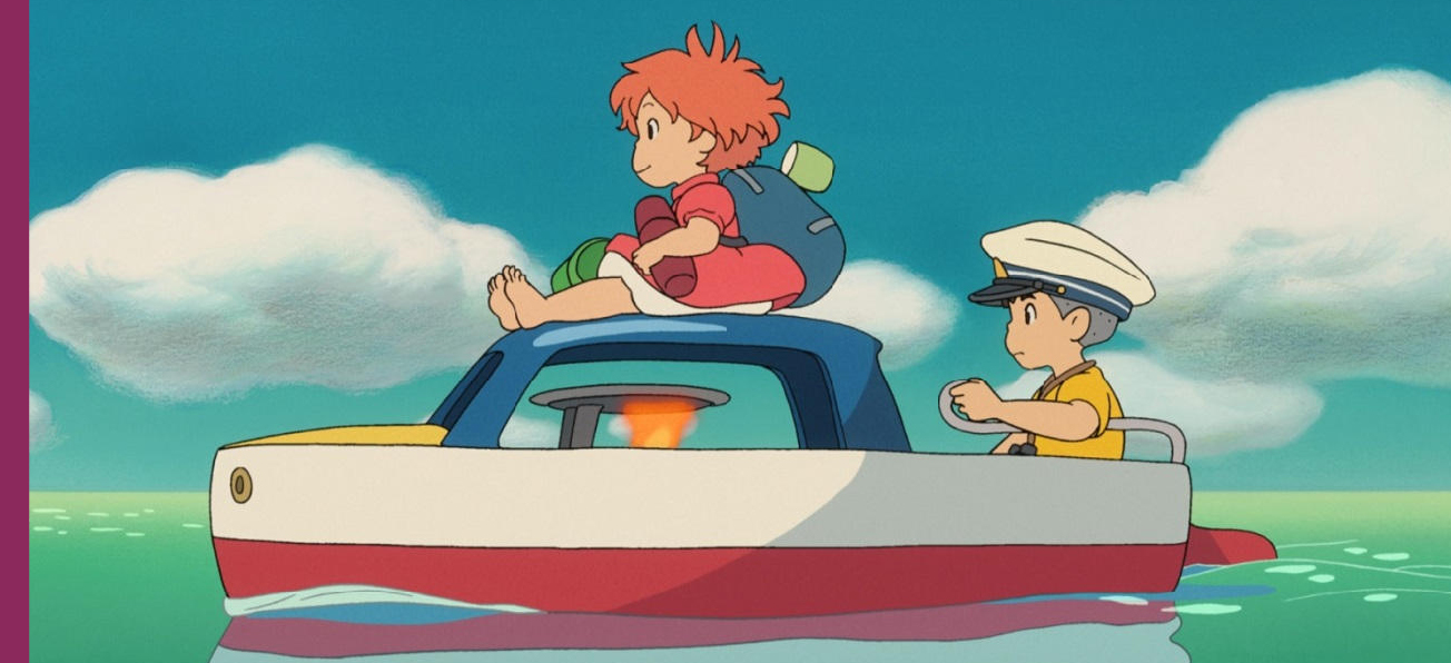 Ponyo sur la falaise